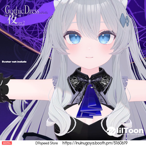 【11アバター】Gothic Dress"夜" V2 缩略图 4
