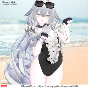 【16アバターくらい対応水着】Resort Maid Summer Vacation リゾートメイド夏休み 缩略图 18
