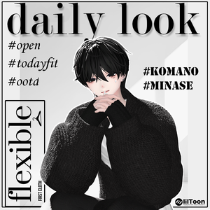[free]【2アバター対応】 Daily look!✨/水瀬(Minase) / 狛乃(Komano)