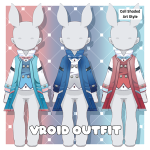 [VRoid Outfit/衣装] Melusine Jackets - Genshin Impact
