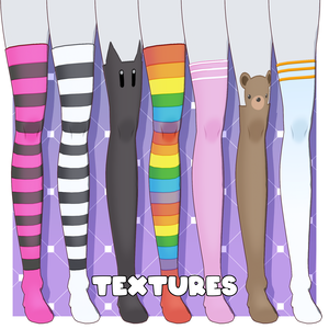 [VRoid Texture/テクスチャ] Cute Stockings