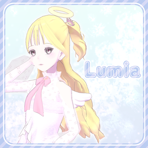 3Dモデル「Lumia」VRM／FBX／VRChat対応