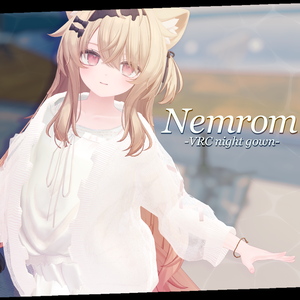 【3D衣装】Nemrom -ねむろむ-【16アバター対応】