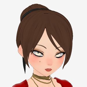 FREE Elegant VRoid Custom Hair Bun w/Ribbon!