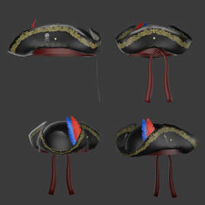 海賊の帽子　pirates hat