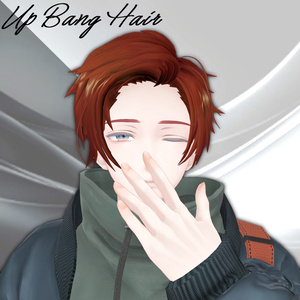 【3アバター対応】UpBangHair【VRChat】 缩略图 5