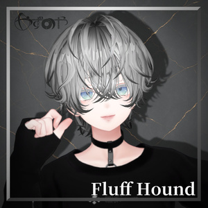 【12アバター対応】Fluff Hound【VRChat】 缩略图 5