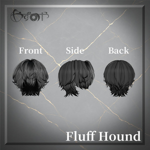 【12アバター対応】Fluff Hound【VRChat】 缩略图 17