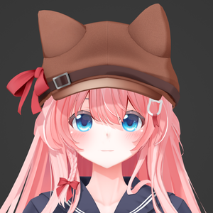 オリジナル３Dモデル「るー」