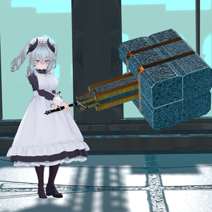 【ギミック付き3Dモデル】LongSword Gimmick【Knight Sword HGSG】Ver.1.01 VRChat想定 抜刀・納刀音付き【MA対応】 缩略图 23