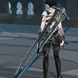 【ギミック付き3Dモデル】LongSword Gimmick【Knight Sword HGSG】Ver.1.01 VRChat想定 抜刀・納刀音付き【MA対応】 缩略图 17