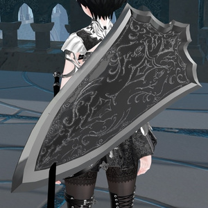 【ギミック付き3Dモデル】LongSword Gimmick【Knight Sword HGSG】Ver.1.01 VRChat想定 抜刀・納刀音付き【MA対応】 缩略图 15