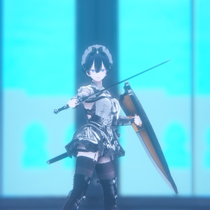 【ギミック付き3Dモデル】LongSword Gimmick【Knight Sword HGSG】Ver.1.01 VRChat想定 抜刀・納刀音付き【MA対応】 缩略图 19