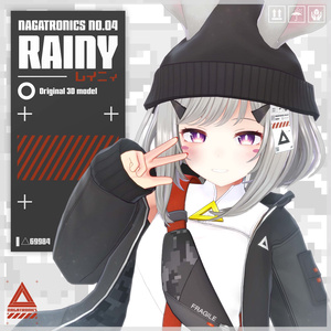 オリジナル3Dモデル『レイニィ』