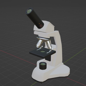 science micro scope prop