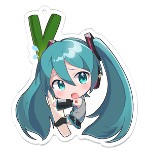 同人グッズ】初音ミク アクリルキーホルダー - AbsoluteZero - BOOTH