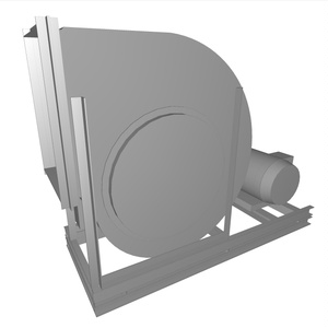 ＃4.5片吸い込みシロッコファン(上部水平)_18.5~22kW