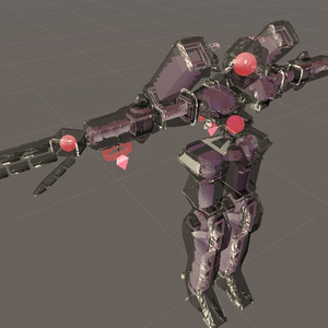 【3Dモデル】結晶生命体レギルア【アバター】【VRC/cluster】 缩略图 4