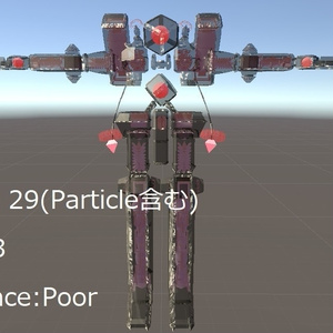 【3Dモデル】結晶生命体レギルア【アバター】【VRC/cluster】 缩略图 2