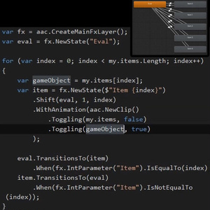 Animator As Code 「C# Fluent API」