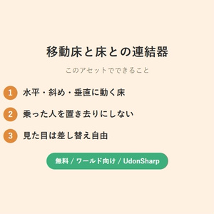 【無料】 移動床と床との連結器【VCC対応】 缩略图 2