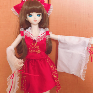 東方Project 博麗霊夢 ドルフィードリーム用 衣装