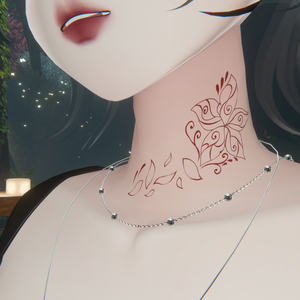 赤い花tatoo