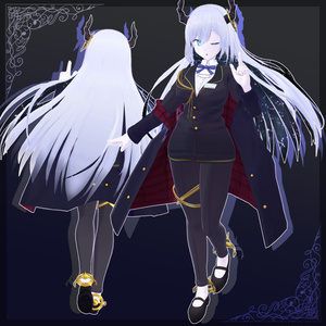 オリジナル3Dモデル「Carula-カルラ-」 缩略图 2