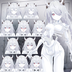 オリジナル3Dモデル「シロン-Shiron-」 缩略图 4