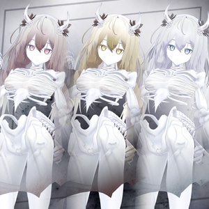 オリジナル3Dモデル「シロン-Shiron-」 缩略图 7