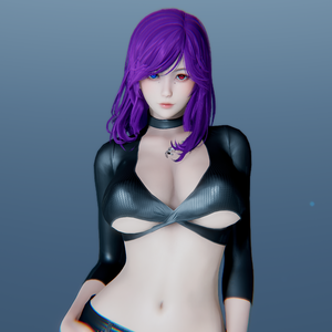 She is all yours now!! (honeyselect2/HS2/AI character card)
