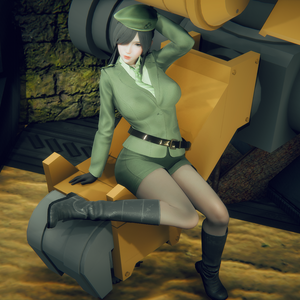 Sergeant Britney (Roomgirl Character Card)