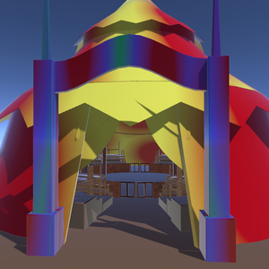 サーカステント（circus tent)