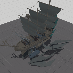 Fantasy ship ①　