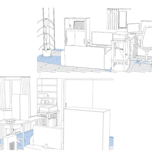 ３Dワンルーム(CLIP STUDIO＆Blender） 缩略图 4