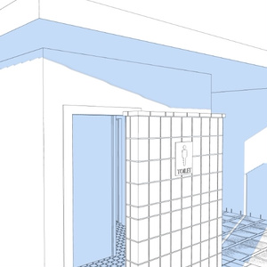 3D公衆トイレセット 缩略图 5