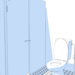 3D公衆トイレセット 缩略图 6