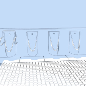 3D公衆トイレセット 缩略图 9
