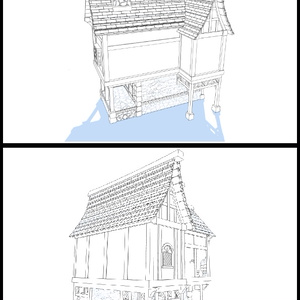 3Dファンタジー風民家03~06 缩略图 8