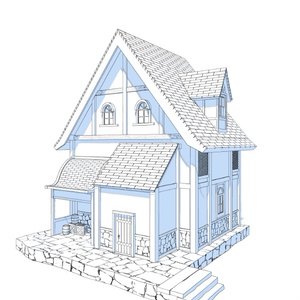 3Dファンタジー風民家03~06 缩略图 12