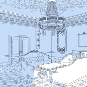 3Dファンタジー風宮殿客間 缩略图 3