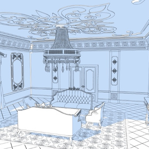 3Dファンタジー風宮殿客間 缩略图 5