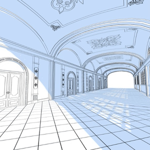 3Dファンタジー風宮殿客間 缩略图 10