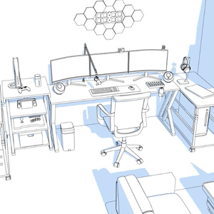 3dゲーム配信部屋 缩略图 2