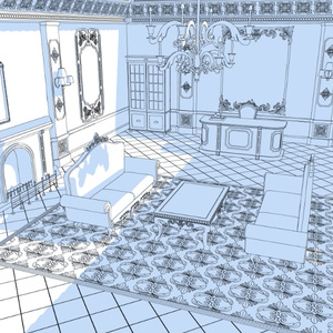 3Dファンタジー風執務室 缩略图 8
