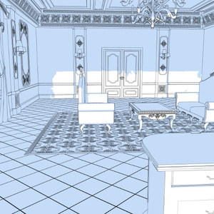 3Dファンタジー風執務室 缩略图 6