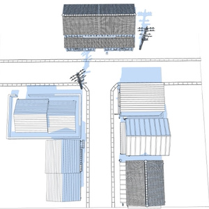 3Dレトロな住宅街 缩略图 3