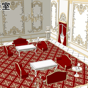 3Dファンタジー風邸宅セット 缩略图 14