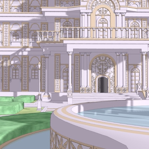 3Dファンタジー風邸宅セット 缩略图 12