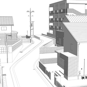 ３D住宅街03 缩略图 9